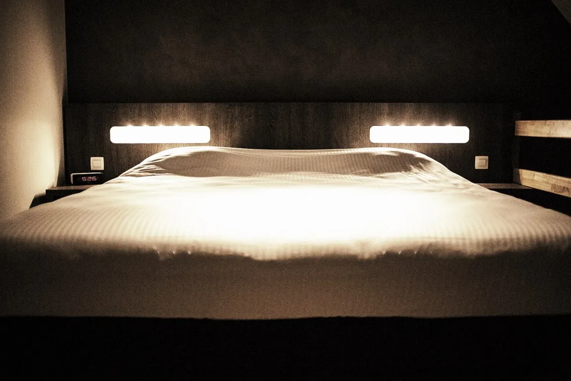 Kamer met tweepersoonsbed in Motel E40